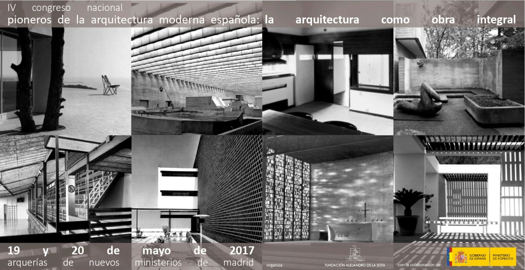 IV Congreso Pioneros de la arquitectura moderna española