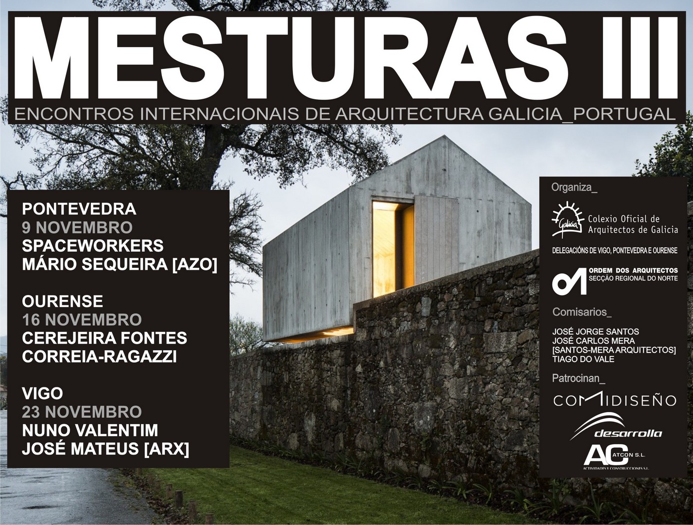 Mesturas III. Encontros Internacionais de Arquitectura Galicia_Portugal