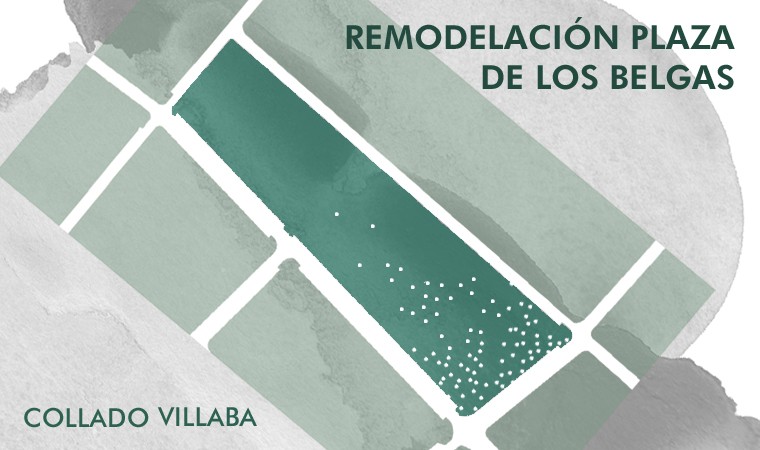 Concurso de proyectos con intervención de Jurado para la Remodelación de la Plaza de los Belgas de Collado Villalba