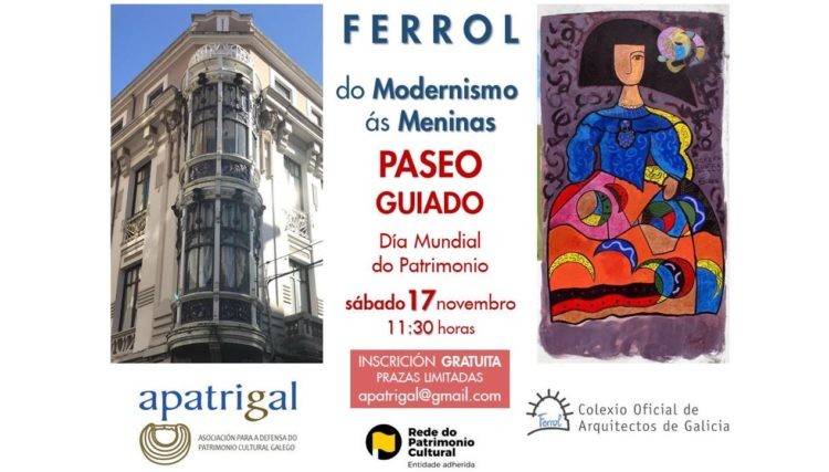 Día Internacional do Patrimonio Mundial | Paseo guiado en Ferrol