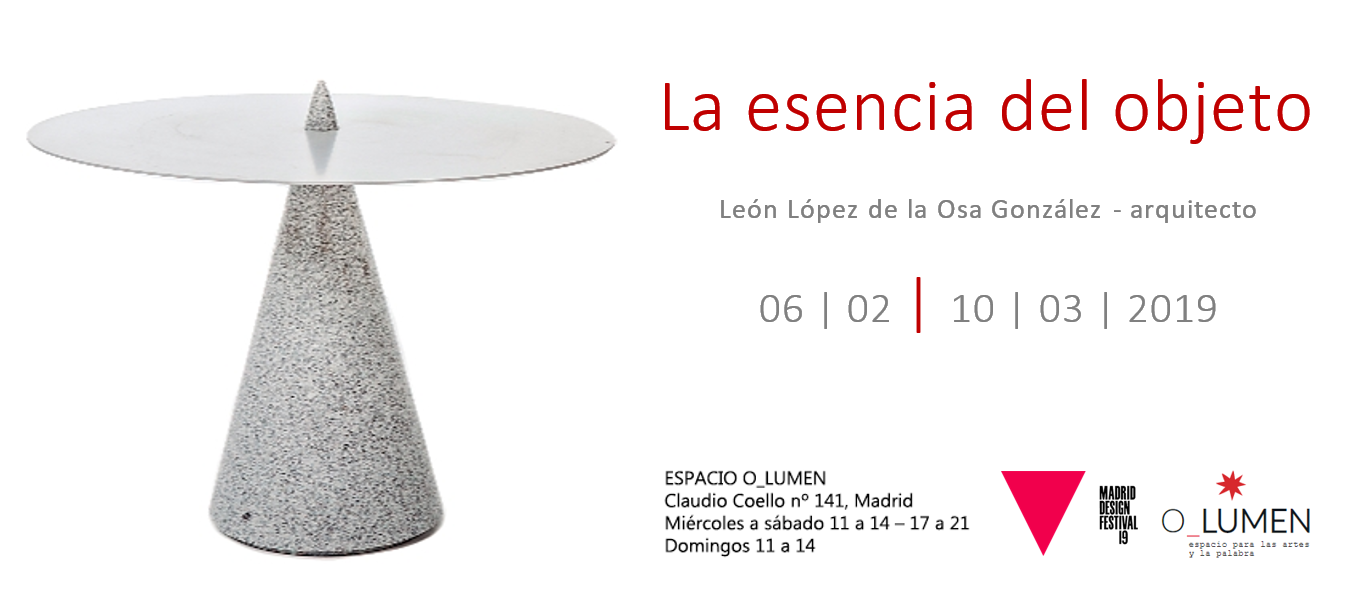 Exposición “La esencia del objeto” en el Madrid Design Festival 19