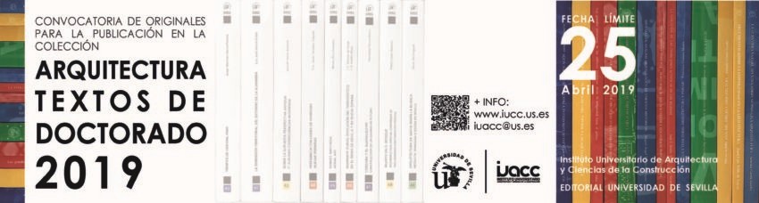 Convocatoria 2019 de originales para la publicación en la colección “Arquitectura, Textos de doctorado”