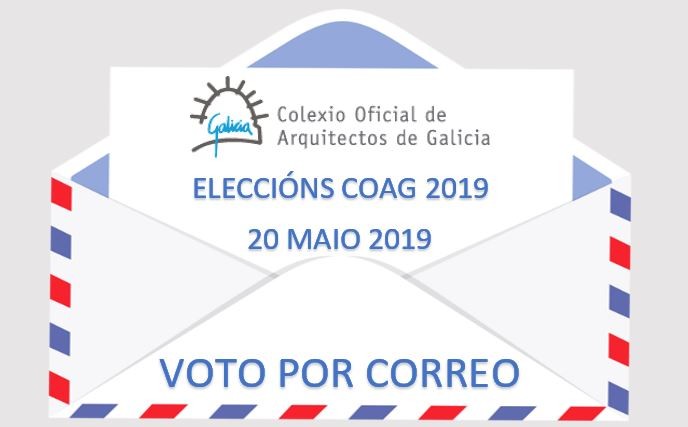 Eleccións COAG 2019: Aberto o prazo para solicitar o voto por correo