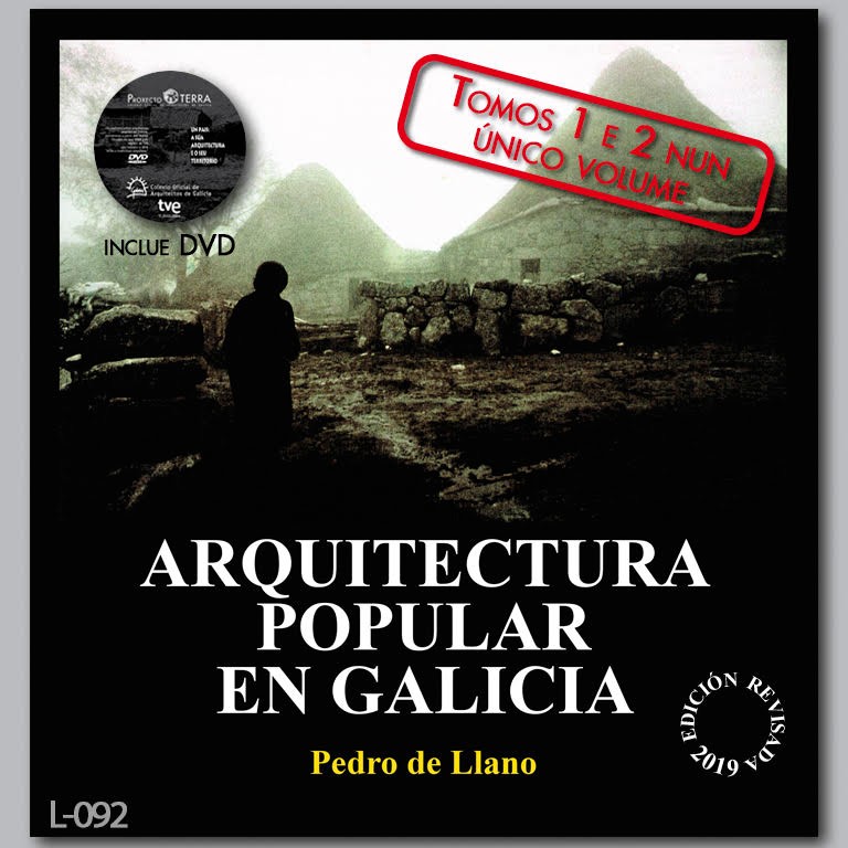 Dispoñible a edición revisada 2019 do libro “Arquitectura popular en Galicia”