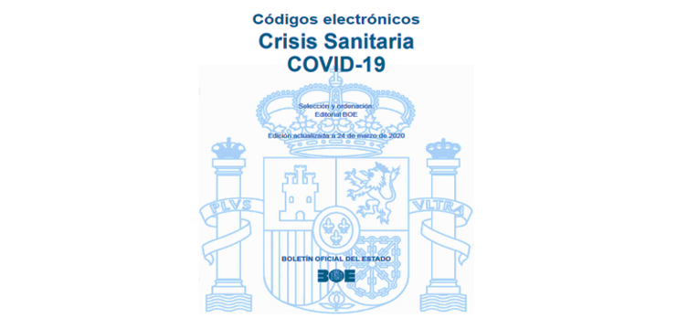 Información legal de interés sobre el COVID-19