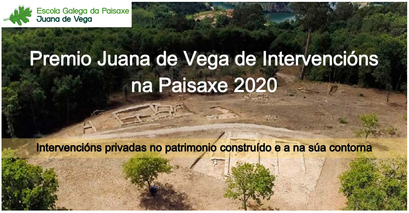 Premio Juana de Vega de Intervencións na paisaxe 2020