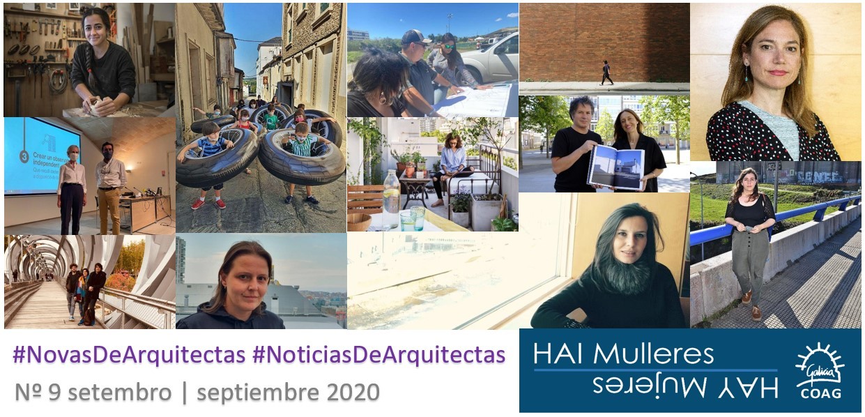 Dispoñible o número 9 do boletín de #NovasDeArquitectas
