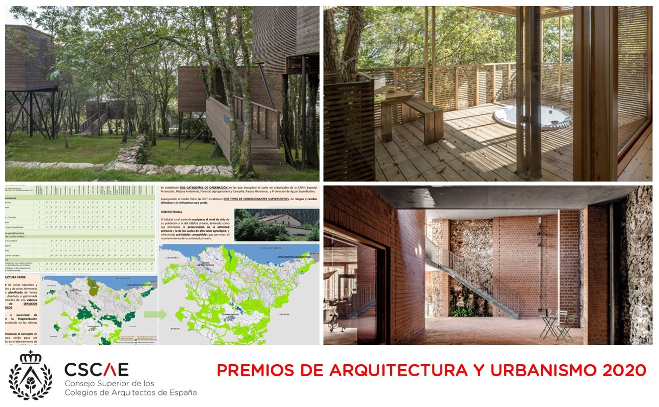 Emitido el fallo de los Premios de Arquitectura y Urbanismo 2020 del Consejo Superior de los Colegios de Arquitectos de España