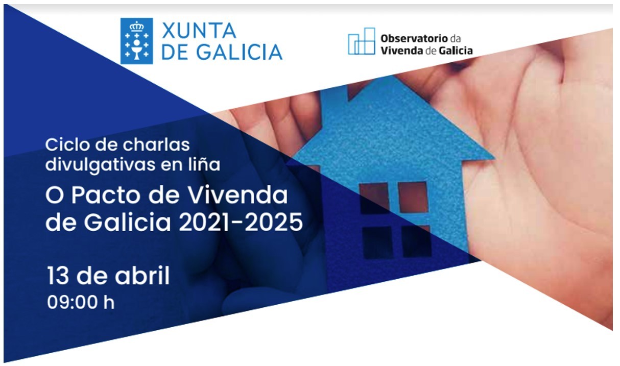 Charla en liña do Pacto de Vivenda de Galicia 2021-2025