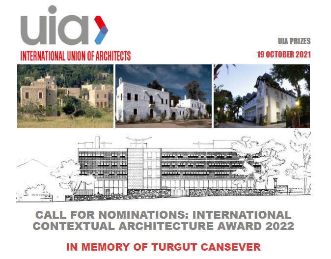 Premio internacional de Arquitectura Contextual 2022 en memoria de Turgut Canserver