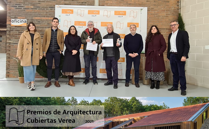 Gañadores dos Premios de Arquitectura Cubertas Tejas Verea 2021