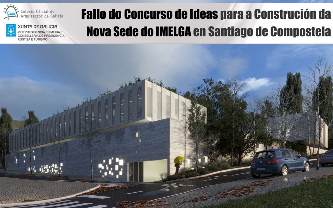 Fallo do Concurso de ideas para a construcción da nova sede do IMELGA en Santiago de Compostela