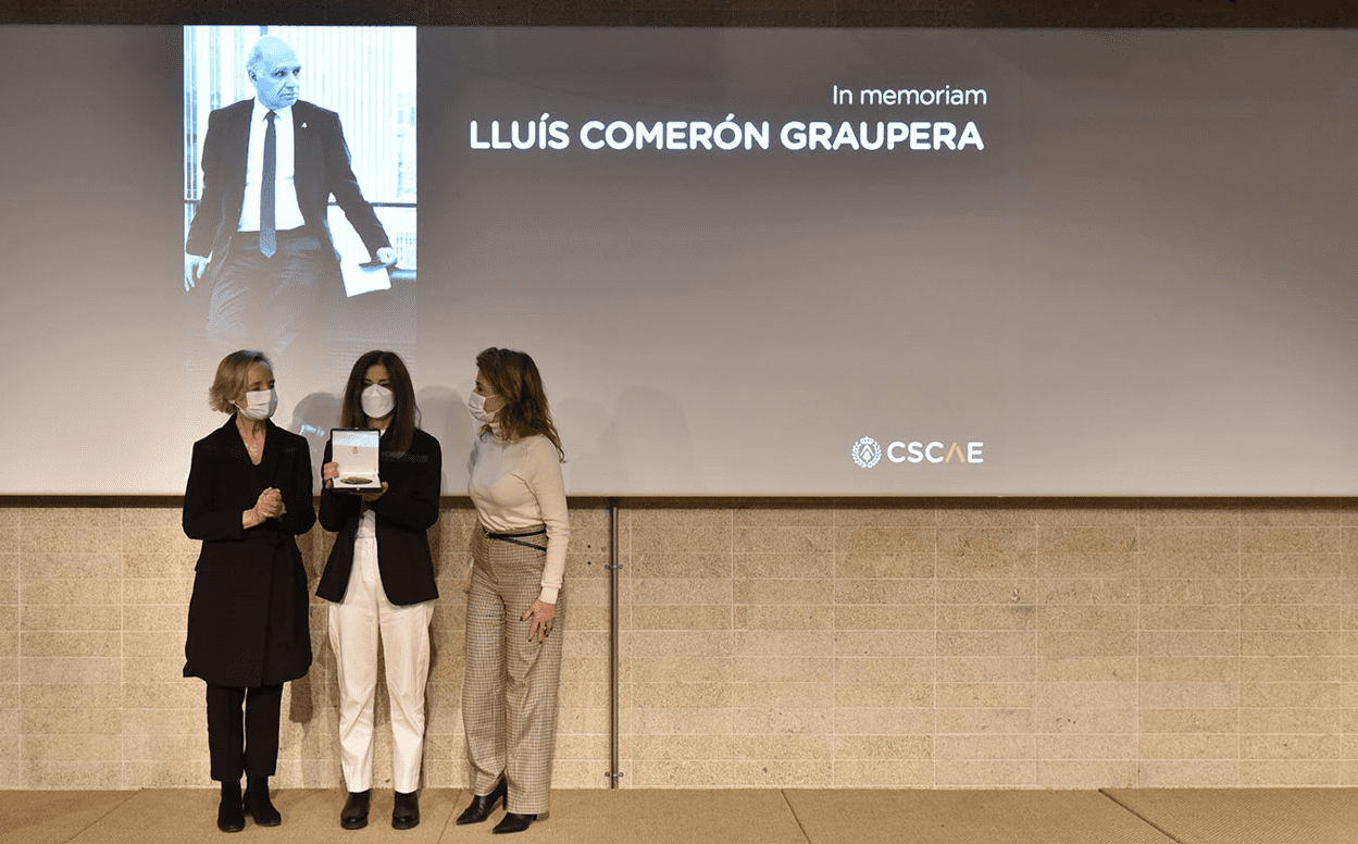 El CSCAE otorga la Medalla de Oro de la Arquitectura a Lluís Comerón