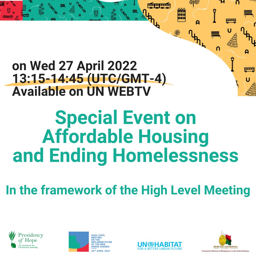 Presentación del FORO INTERNACIONAL UIA 2022 en la reunión de alto nivel sobre vivienda asequible de la ONU
