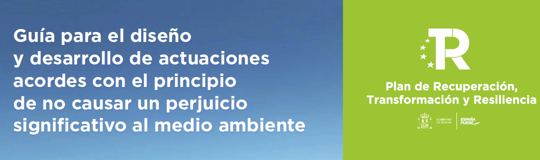 Guía para el diseño y desarrollo de actuaciones acordes con el principio de no causar un perjuicio significativo al medio ambiente. MITMA