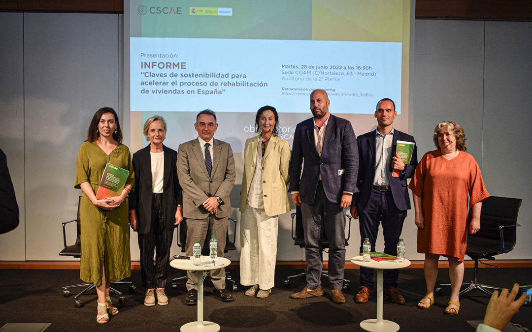 El Observatorio 2030 del CSCAE presenta un informe para salvar las trabas a la rehabilitación de viviendas en España y optimizar los fondos Next Generation