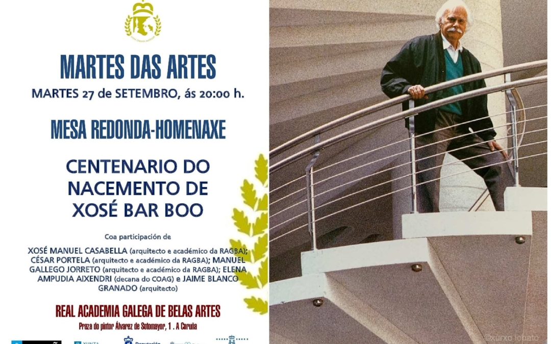 Mesa redonda – Homenaxe Bar Boo