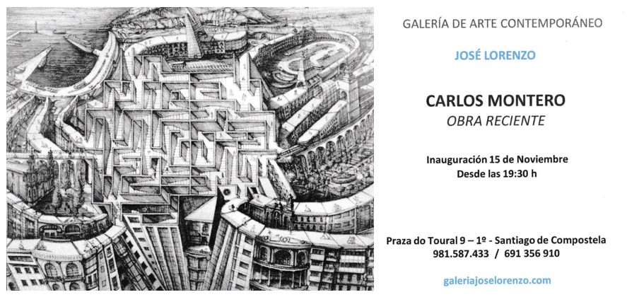Inauguración de la exposición «Obra reciente» de Carlos Montero