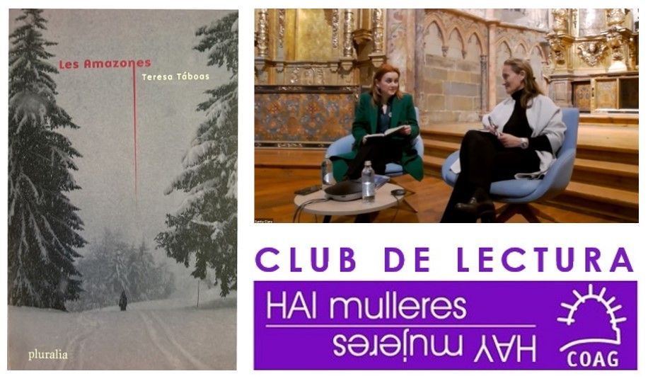Disponible la grabación del Club de Lectura Hay Mujeres – Teresa Táboas Veleiro «Les Amazones»