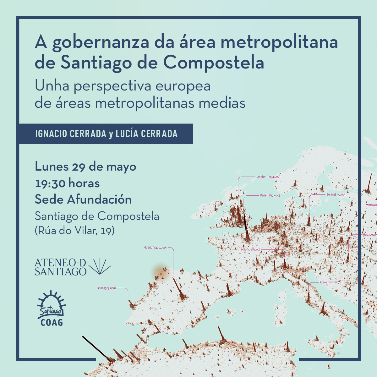 La gobernanza del área metropolitana de Santiago de Compostela, una perspectiva Europea de áreas metropolitanas medias