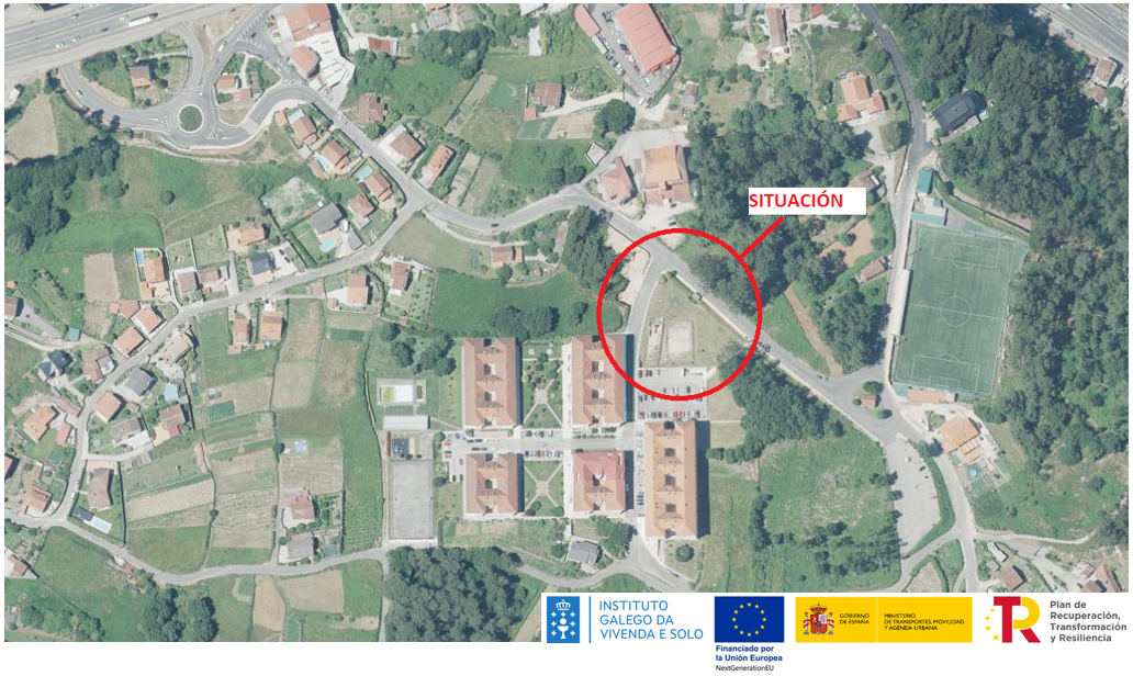 Concurso de redacción de proxecto e dirección de obra para a construción de 20 vivendas de promoción pública no Concello de Mos (Pontevedra)
