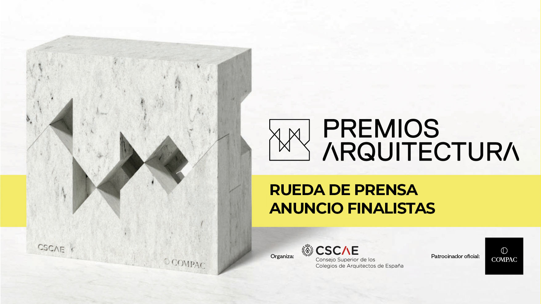 El CSCAE anunciará en directo los 21 proyectos finalistas a los Premios ARQUITECTURA