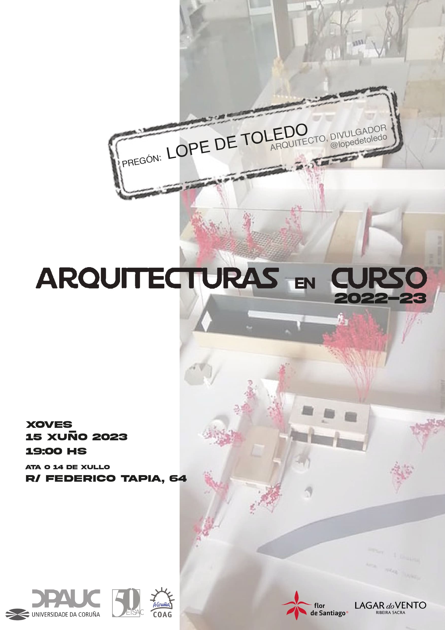 Delegación da Coruña – Exposición “Arquitecturas en curso 2022-23