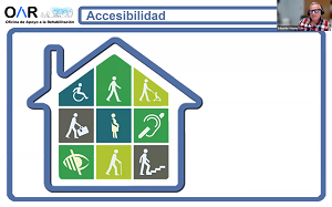 Grabación de la jornada de asesoramiento sobre el programa de ayuda a la mejora de la accesibilidad en viviendas y edificios de viviendas