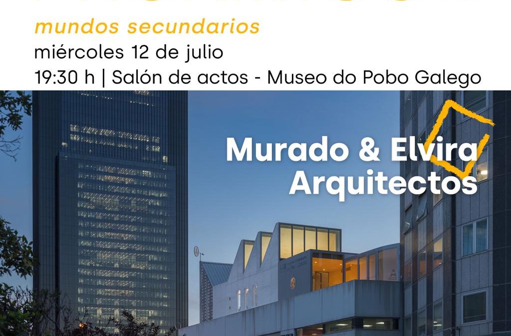 Conferencia “Mundos Secundarios”. Clara Murado y Juan Elvira