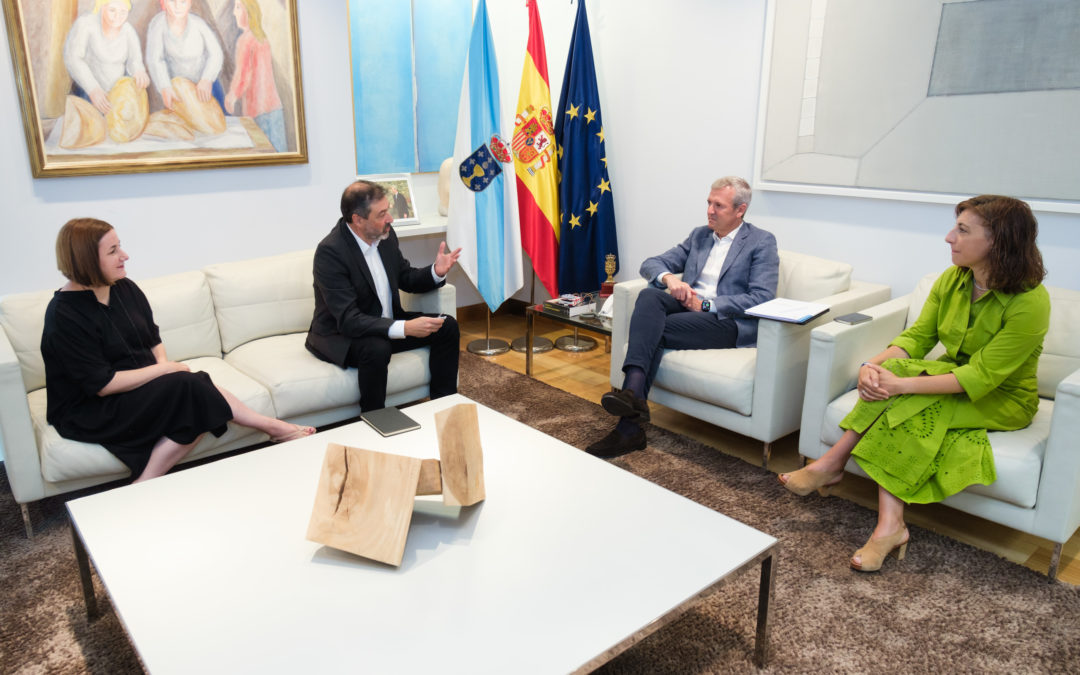 Reunión co Presidente da Xunta de Galicia