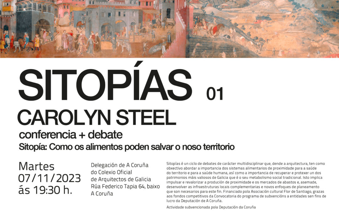 Delegación da Coruña – Conferencia de Carolyn Steel