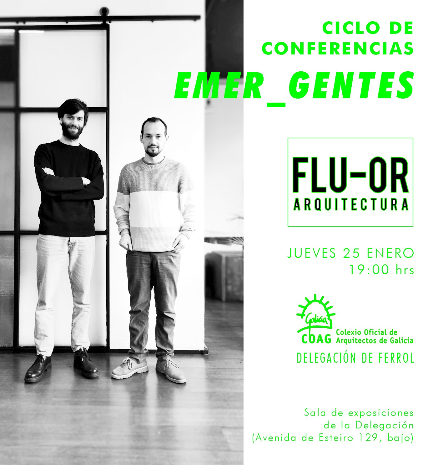 Ciclo de Conferencias EMER_GENTES / FLU-OR Arquitectura