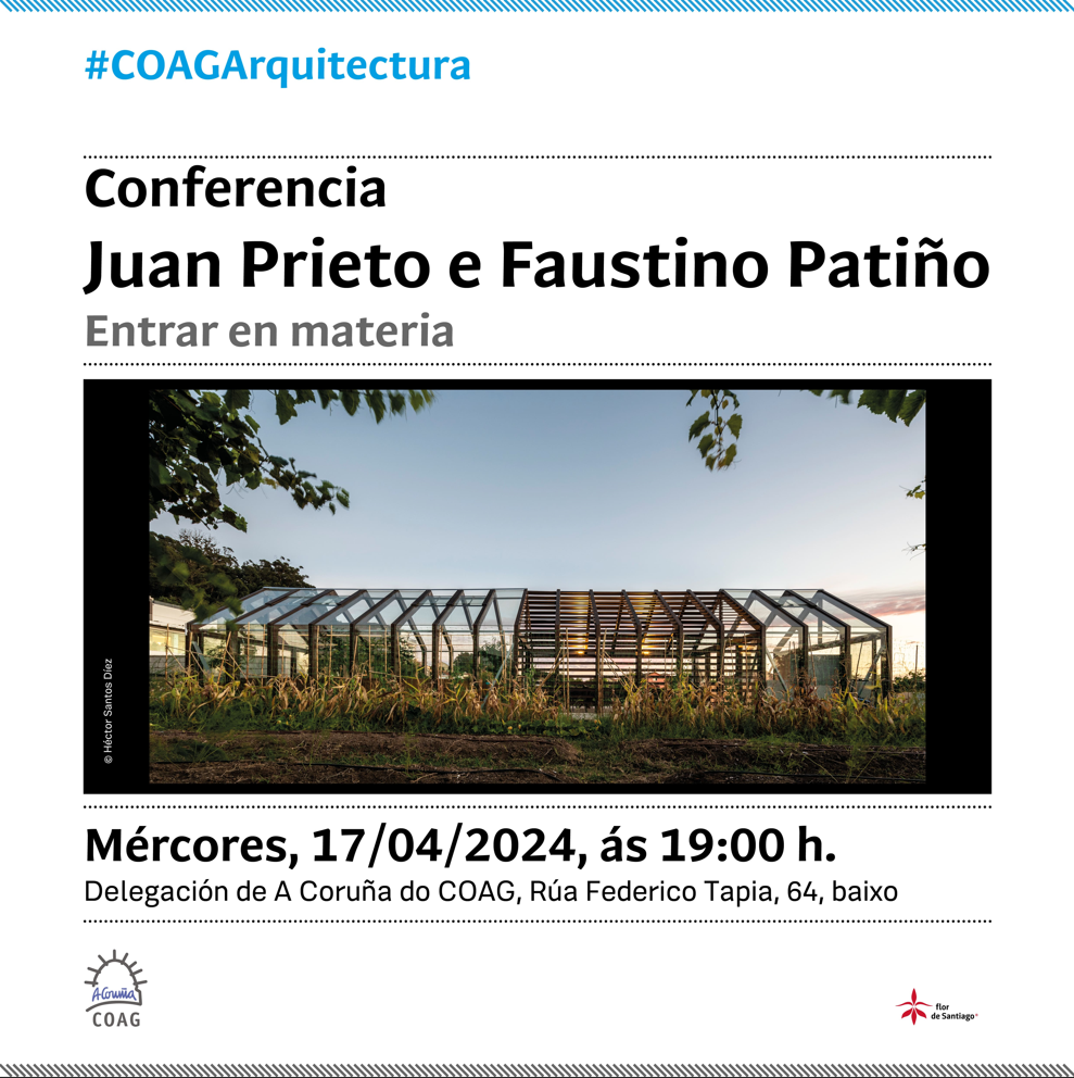 Conferencia de Juan Prieto e Faustino Patiño