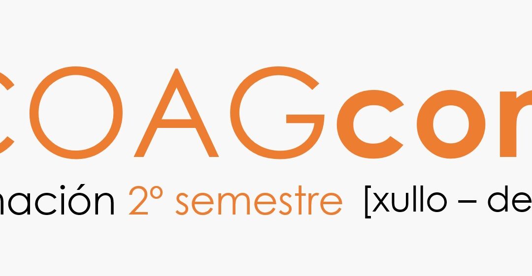 #COAGconta: Programa segundo semestre  [actualización]