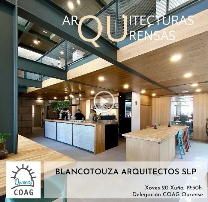 Dispoñible a gravación da ponencia Blanco Touza Arquitectos