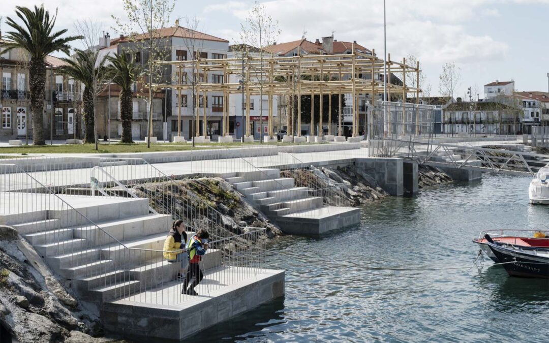 Premio Europeo del Espacio Público Urbano 2024 a la reurbanización del borde del puerto en Porto do Son