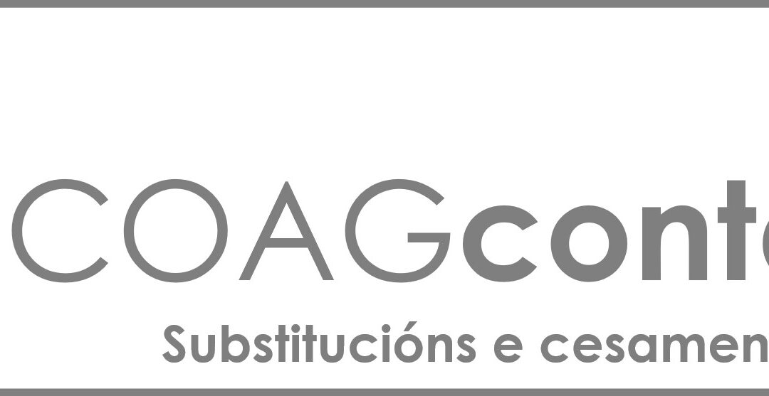 #COAGconta: Sustituciones y ceses