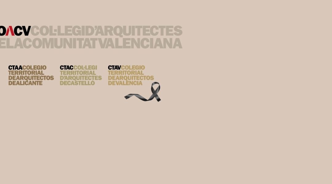 Listado expertos en peritaciones estructurales. DANA Valencia