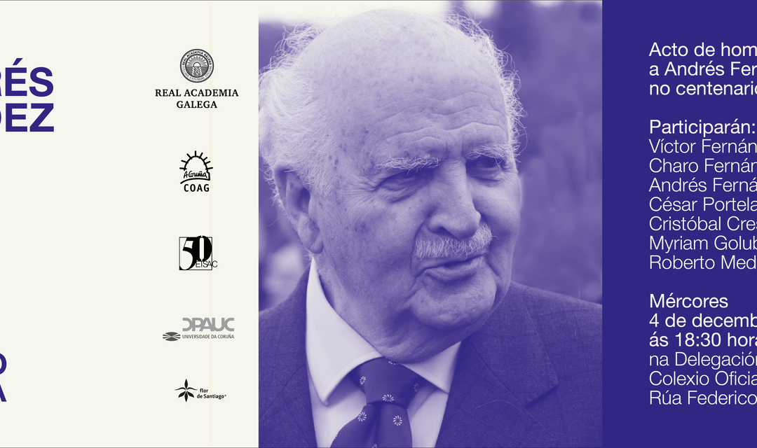 Homenaje a Andrés Fernández-Albalat «Arquitecto de la Memoria»