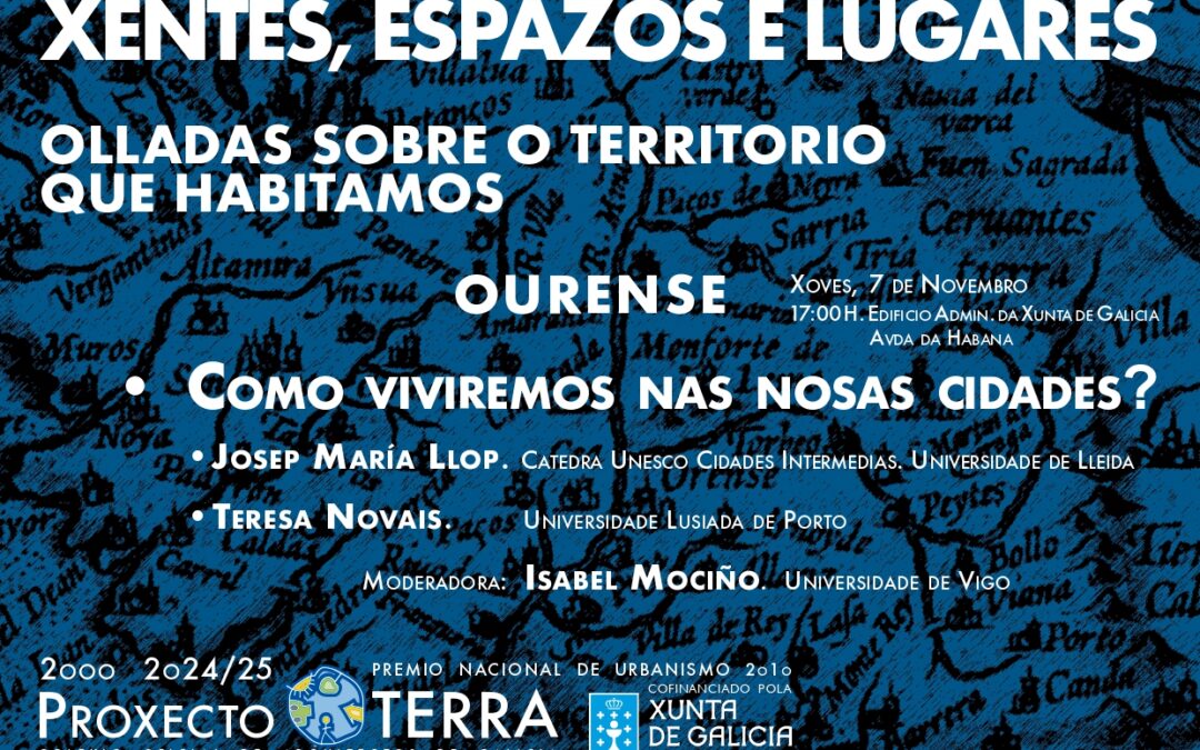 XENTES, ESPAZOS E LUGARES. EDICION 2024 OLLADAS SOBRE O TERRITORIO QUE HABITAMOS