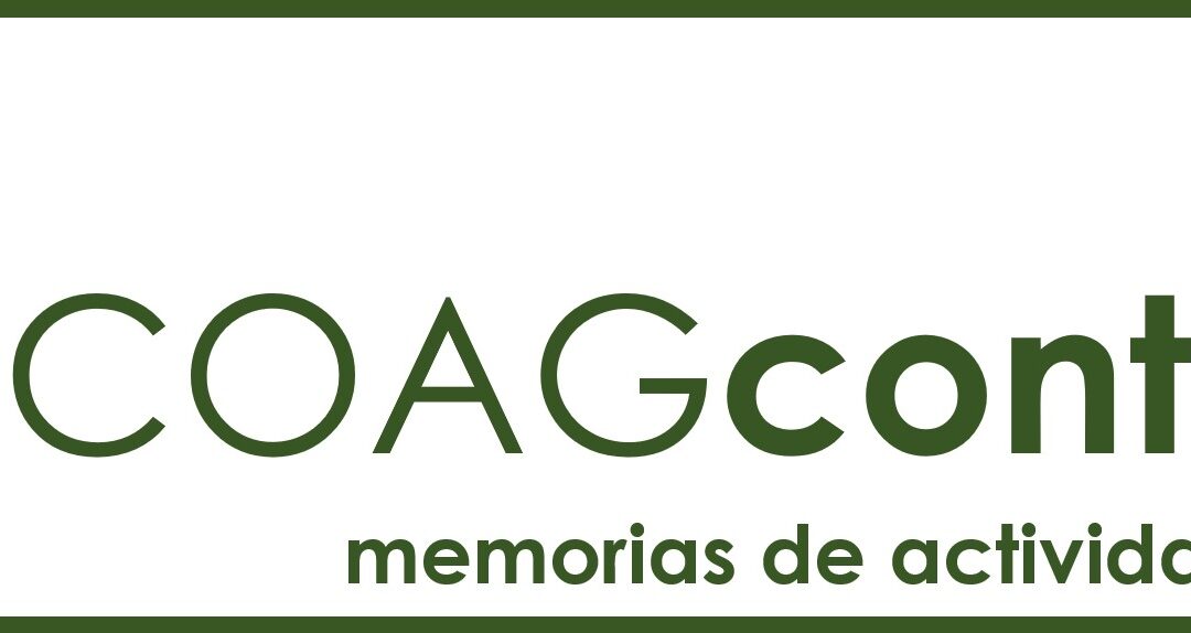 #COAGconta: Memorias de actividad