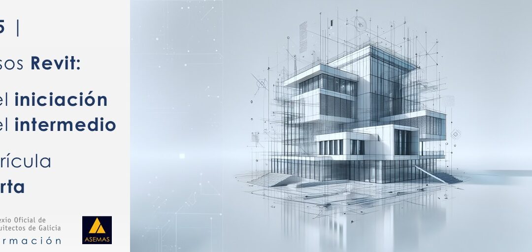 Aberto o prazo de matrícula para os cursos de Revit nivel iniciación e intermedio.