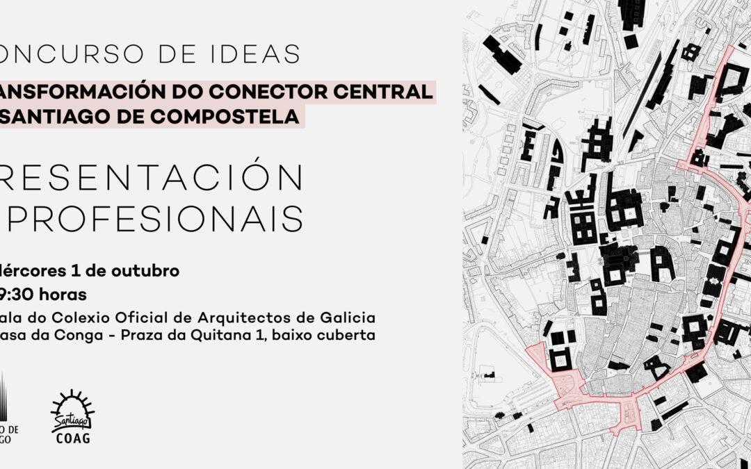 Presentación a profesionales en el COAG del Concurso Conector Central de Santiago de Compostela