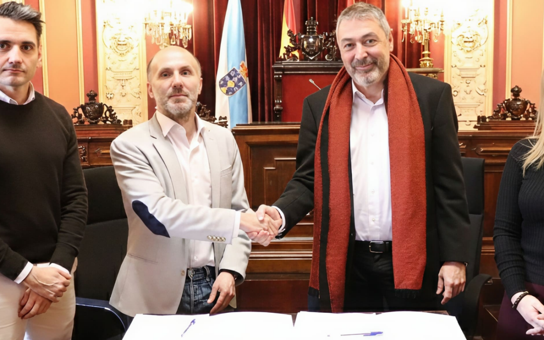 El Ayuntamiento de Ourense y el COAG firman un convenio de colaboración para agilizar las licencias urbanísticas