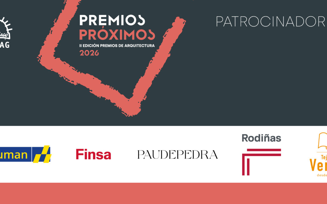 Patrocinadores da II edición dos Premios de Arquitectura Próximos 2026