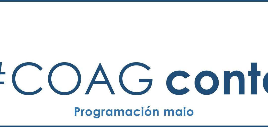 #COAGconta: Programación maio 2026