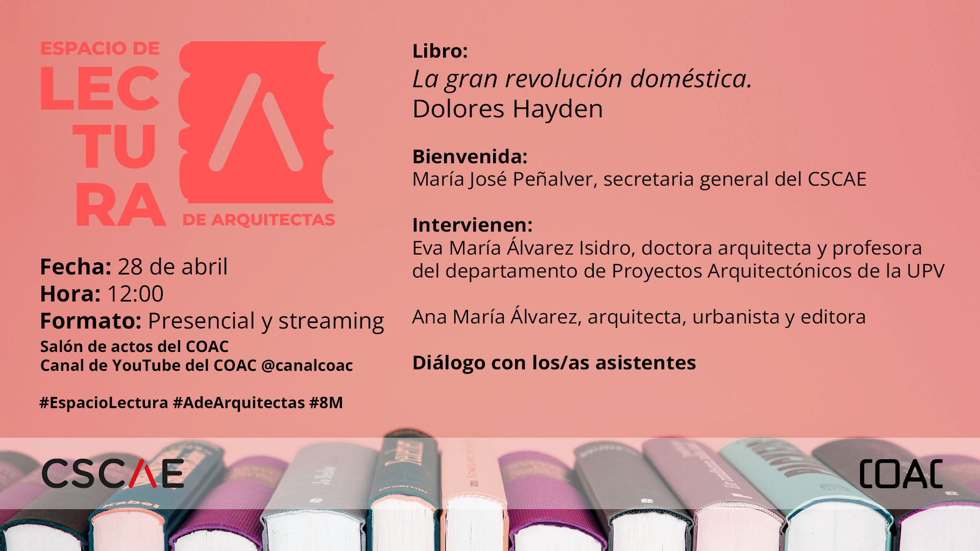 Espacio de Lectura A de Arquitectas – Segunda sesión: La gran revolución doméstica