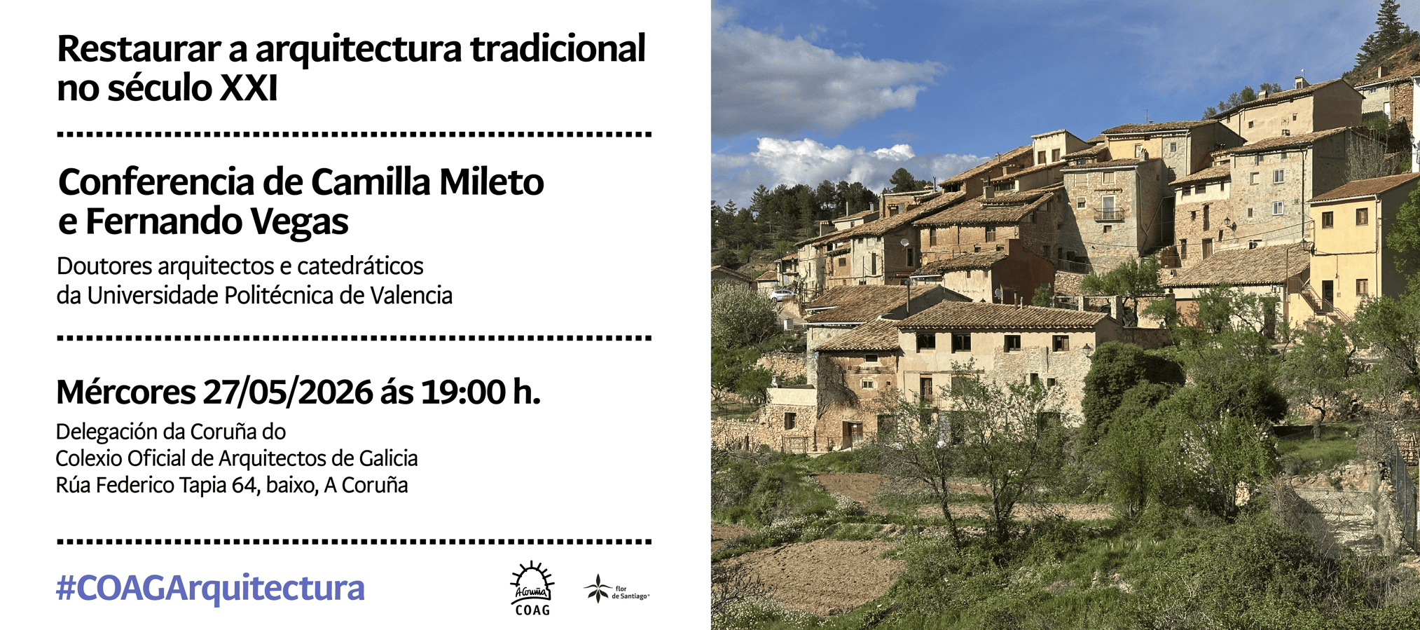 Conferencia de Camilla Mileto del estudio Mileto e Vegas