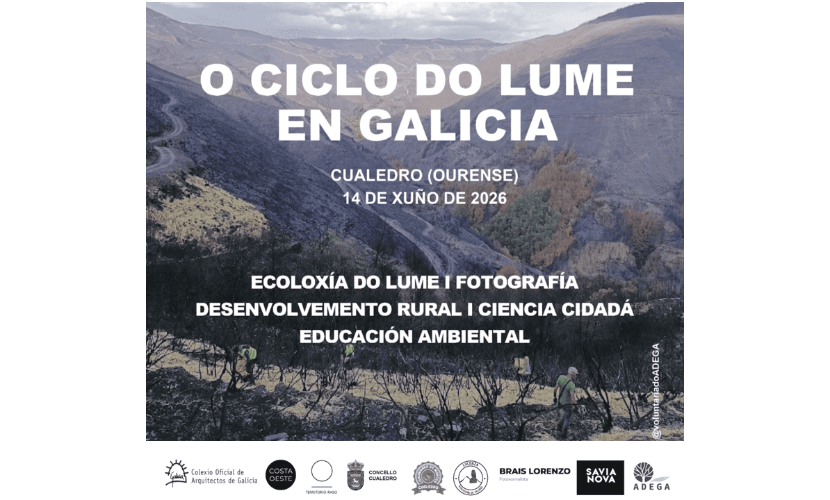 Cualedro acogerá “El Ciclo del Fuego”, una jornada de reflexión sobre incendios forestales, territorio y ecología.
