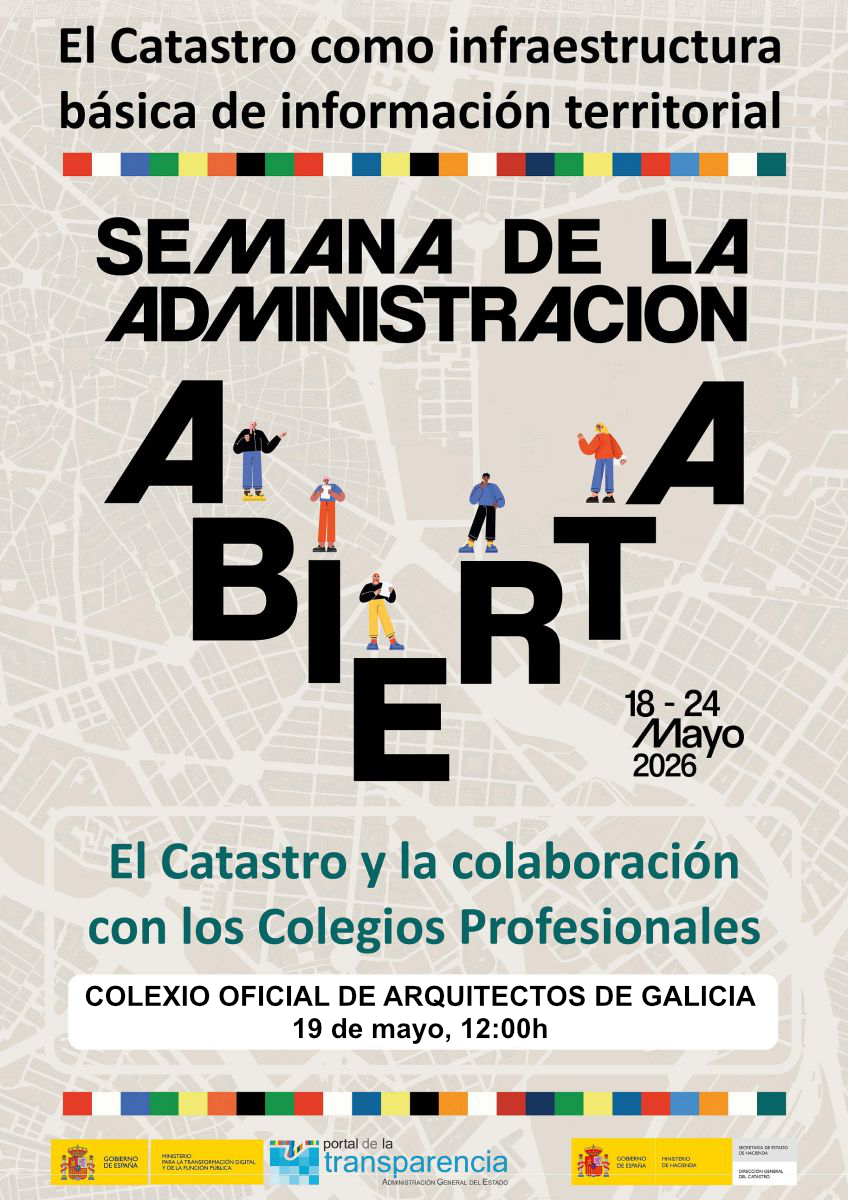 #COAGconta: O Catastro como infraestrutura básica de información territorial
